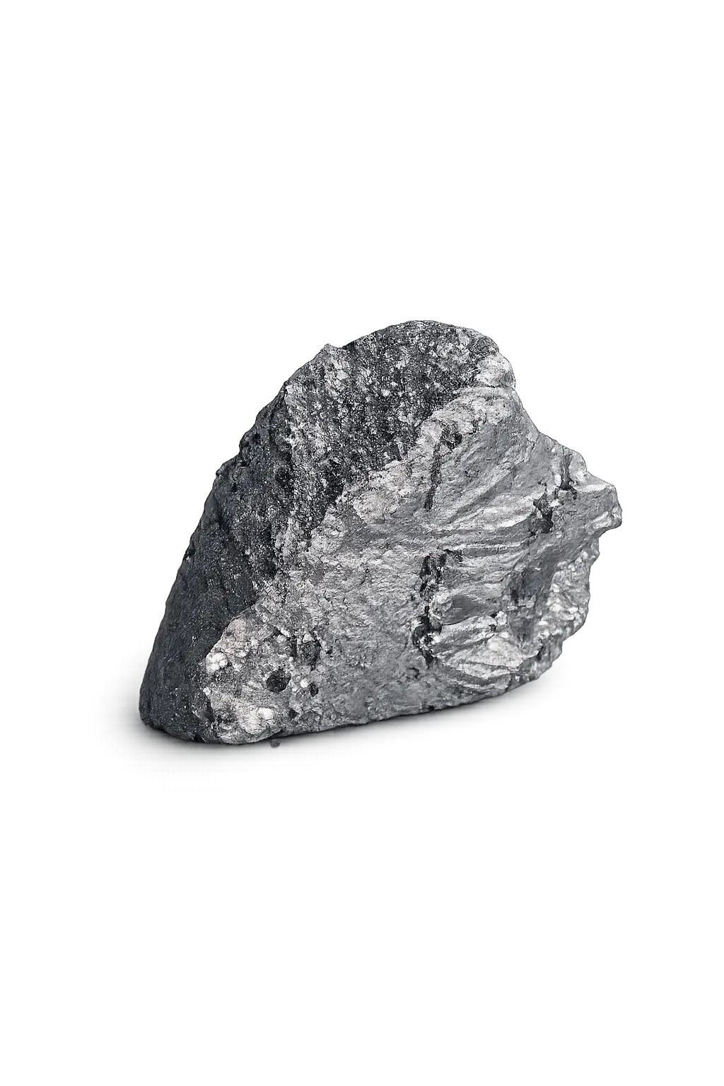 Ferro Silicon lump showing crystalline surface